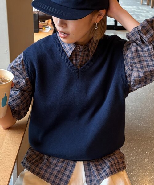 CIAOPANIC TYPY ベスト ジレ 「WEB限定」「UNISEX」サマーニット