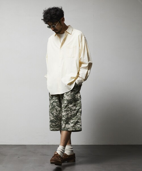 HINSON パンツ HINSON/ヒンソン 6POCKET SHORT PANTS/6ポケットカモ柄