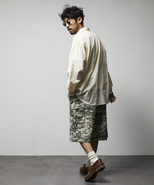 HINSON ワイドパンツ パンツ HINSON/ヒンソン 6POCKET SHORT PANTS/6