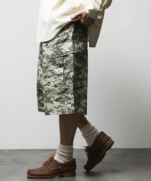HINSON ワイドパンツ パンツ HINSON/ヒンソン 6POCKET SHORT PANTS/6