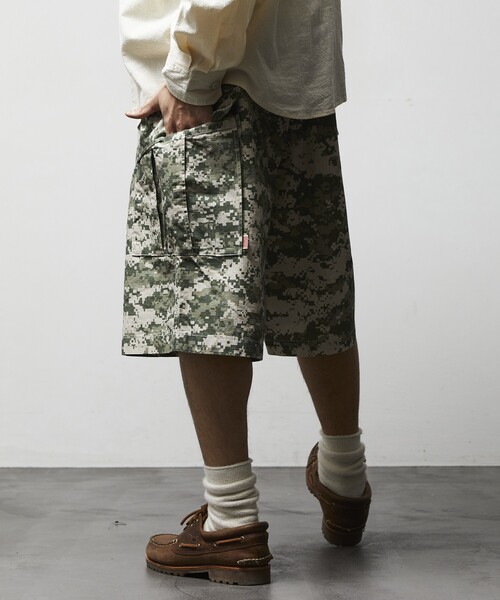 HINSON ワイドパンツ パンツ HINSON/ヒンソン 6POCKET SHORT PANTS/6