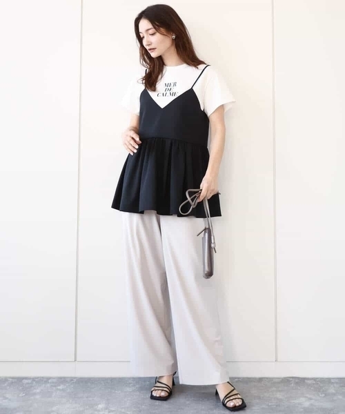 ♡美品♡ MICHELミッシェル♡キャミソール♡USA♡XXL♡ MK MICHEL KLEIN（エムケー ミッシェルクラン） キャミソール ドライ