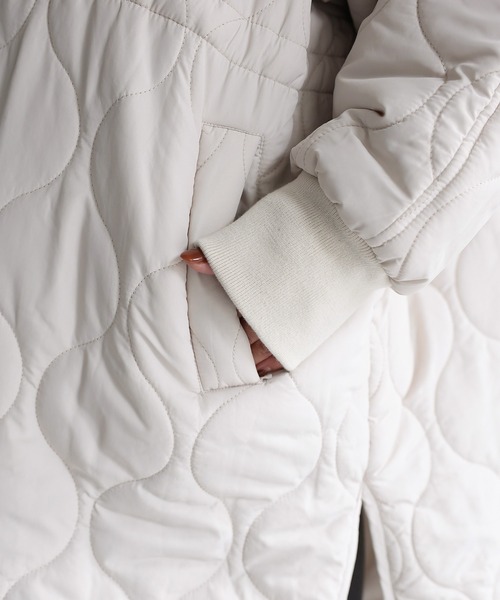 「Riberry」 コート MEDIUM アイボリー レディース_画像2