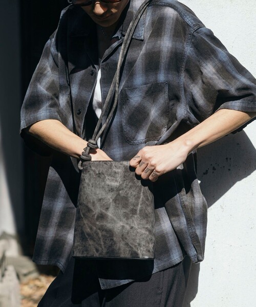 FREAK'S STORE ショルダーバッグ LEATHERETTE Studs Bag/レザ