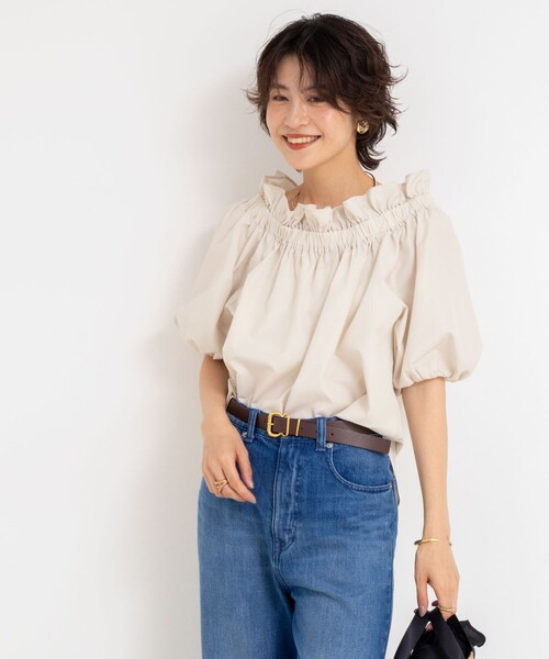 ◇25SS◇NOLLEY'S sophi タフタオフショル2WAYブラウス ◇25SS◇NOLLEY'S sophi タフタオフショル2WAYブラウス - メルカリ