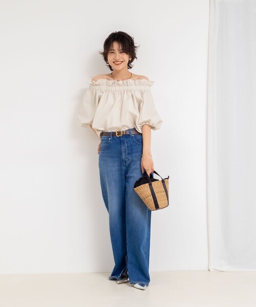 ◇25SS◇NOLLEY'S sophi タフタオフショル2WAYブラウス NOLLEY'S｜タフタオフショル2WAYブラウス | Rakuten Fashion