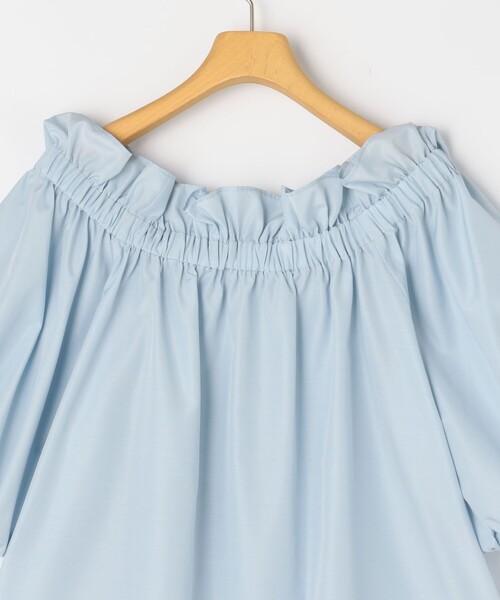 ◇25SS◇NOLLEY'S sophi タフタオフショル2WAYブラウス NOLLEY'S Sophi ブラウス シャツ タフタオフショル2WAYブラウス