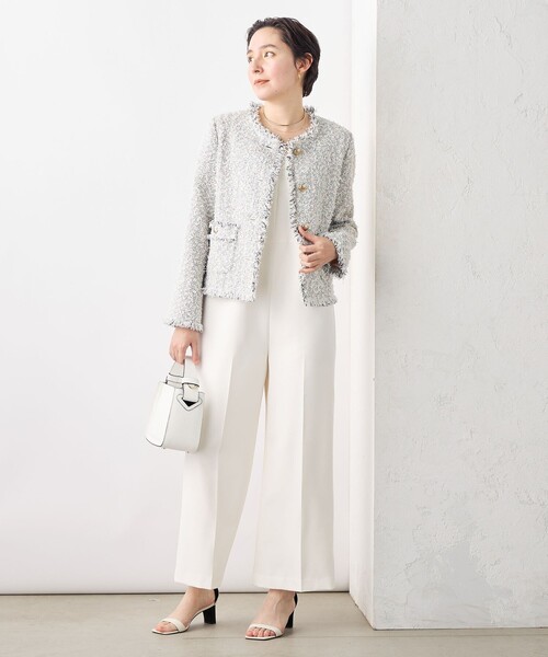 NOLLEY'S Sophi（ノーリーズソフィー） ツイードジャケット 36