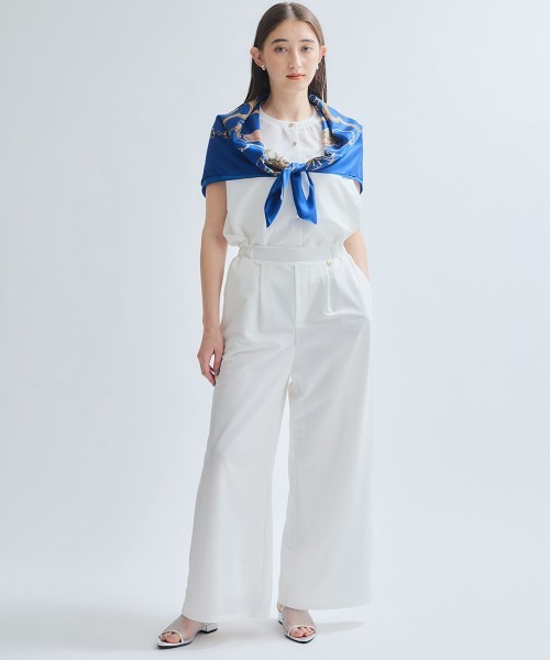 ブラウス シャツ エステルカノコブラウス「洗濯機で洗える」 レディース ketty ブラウス シャツ エステルカノコブラウス「洗濯機で洗える