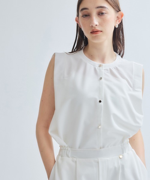 ketty / ケティ エステルカノコブラウス≪セットアップ対応/洗濯機で洗える≫ ketty｜エステルカノコブラウス≪セットアップ対応/洗濯機で