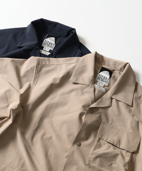 SIERRA DESIGNS（シエラデザインズ） シャツ 別注 ホールメッシュ半袖