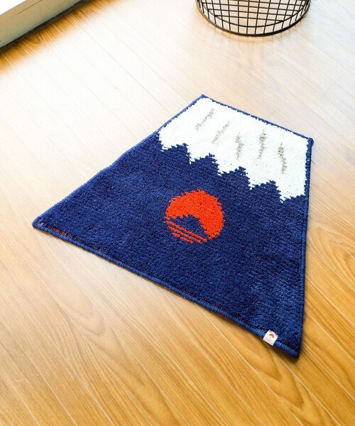 LABOUR AND WAIT ラグ ラグマット | WELSH FLOOR RUG NAVY