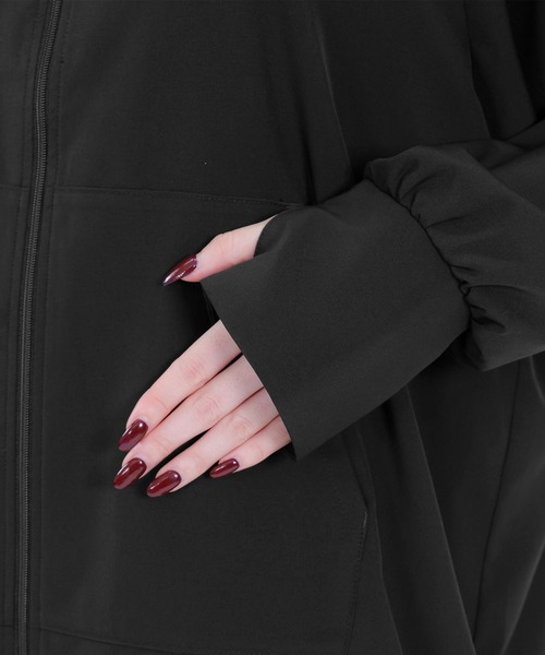 MARY QUANT パーカー マリークワント mary quant 撥水UVジップ