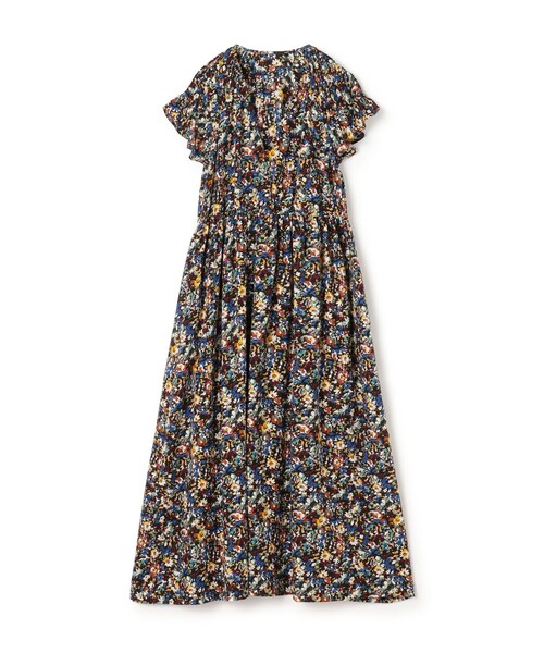 SOULEIADO（ソレイアード） 半袖ワンピース 34 ブラック系その他