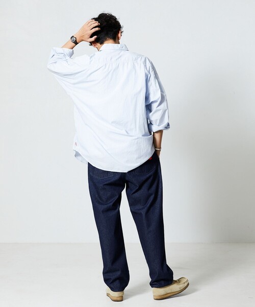 「FREAK'S STORE」 デニムパンツ LARGE オフホワイト メンズ