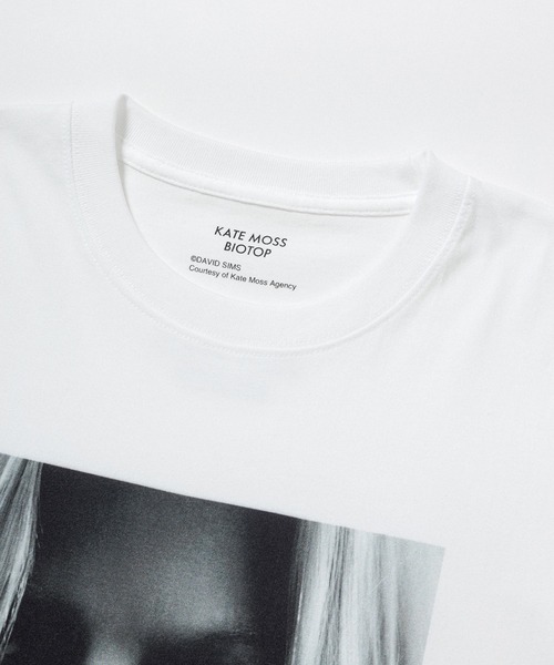 トップス BIOTOP 25ss vol.2 photoT-shirts BIOTOP（ビオトープ） tシャツ 25SS vol.2「Kate Moss by David Sims