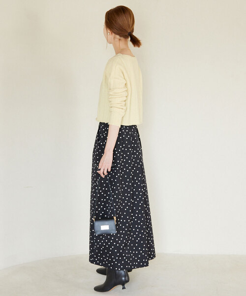 SLOBE IENA（スローブイエナ） ロングスカート 36 ブラック レディース