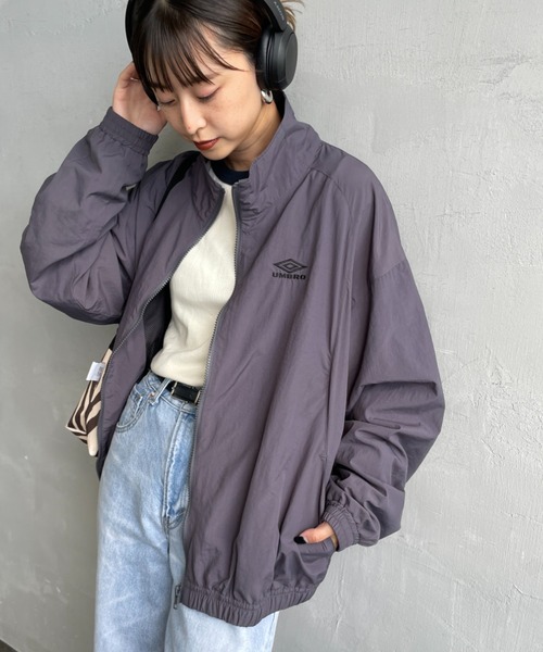 ローリーズファーム×アンブロ　ナイロンブルゾン LOWRYS FARMがイギリス生まれのフットボールブランドUMBROとのコラボ