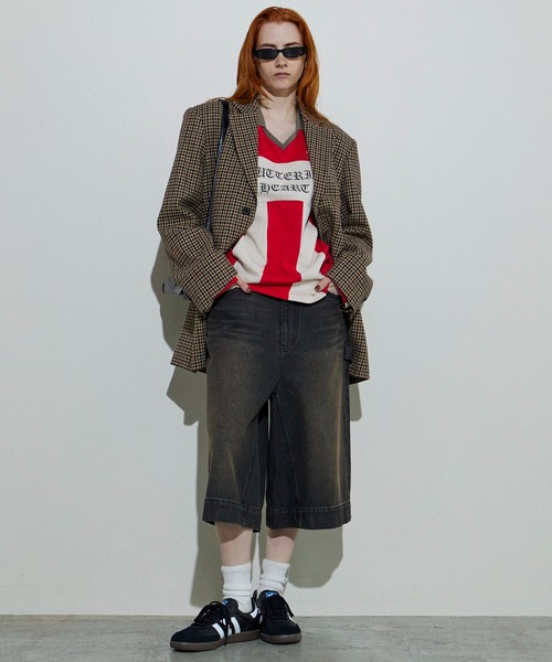 MAISON SPECIAL（メゾンスペシャル） 長袖ポロシャツ FREE イエロー