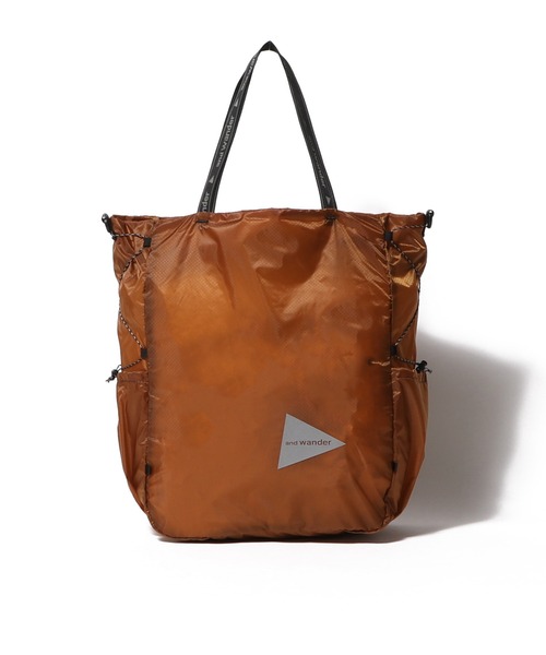 and wander（アンドワンダー） トートバッグ and wander / sil tote