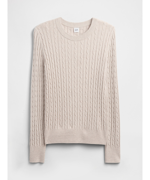 GAP（ギャップ） ニット セーター CashSoft カシミヤタッチ ケーブル