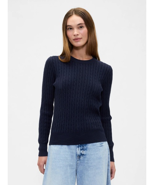 GAP（ギャップ） ニット セーター CashSoft カシミヤタッチ ケーブル