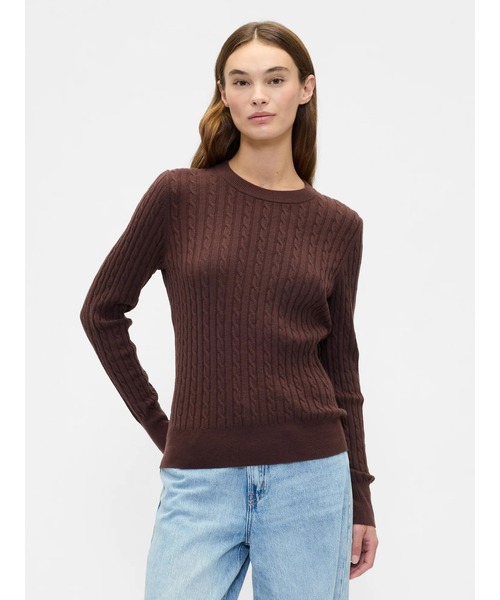 GAP（ギャップ） ニット セーター CashSoft カシミヤタッチ ケーブル