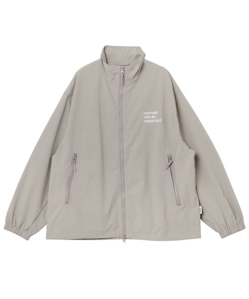 「ANME」 ジップアップブルゾン M グレー レディース_画像3