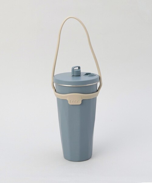 212 KITCHEN STORE 水筒 ストロー付2wayタンブラー470ml ネイビー