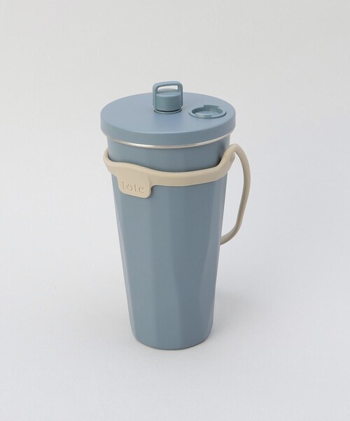 212 KITCHEN STORE 水筒 ストロー付2wayタンブラー470ml ネイビー