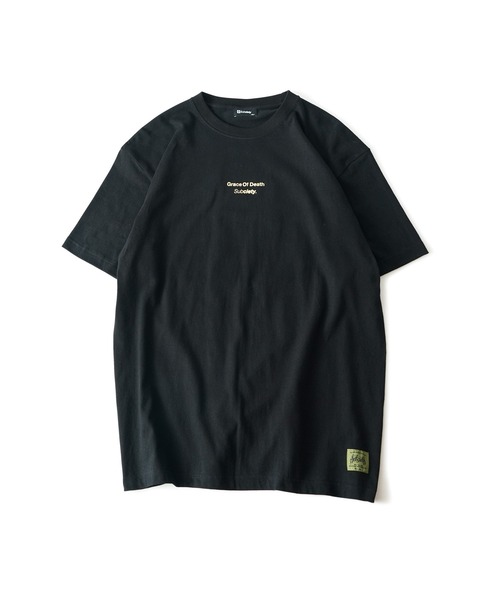 「Subciety」 半袖Tシャツ X-LARGE ブラック メンズ_画像4