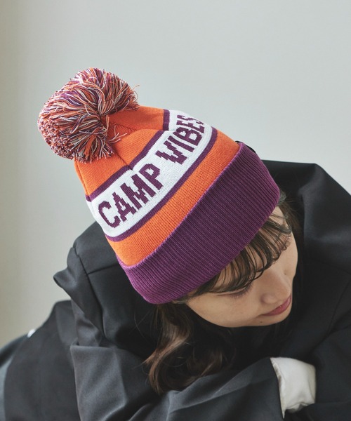 POLeR（ポーラー） ニット帽 ニットキャップ GAS STATION BEANIE