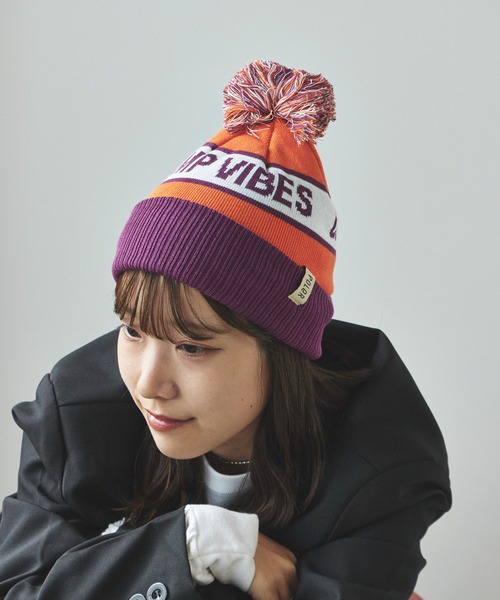 POLeR（ポーラー） ニット帽 ニットキャップ GAS STATION BEANIE