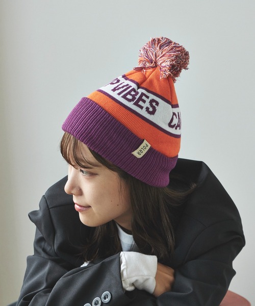 POLeR（ポーラー） ニット帽 ニットキャップ GAS STATION BEANIE