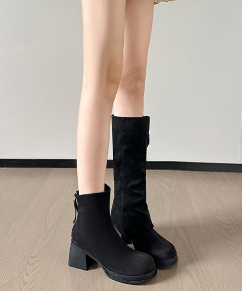 ブーツ 「「2WAY」」今年のトレンド！取り外し可能なルーズフレア