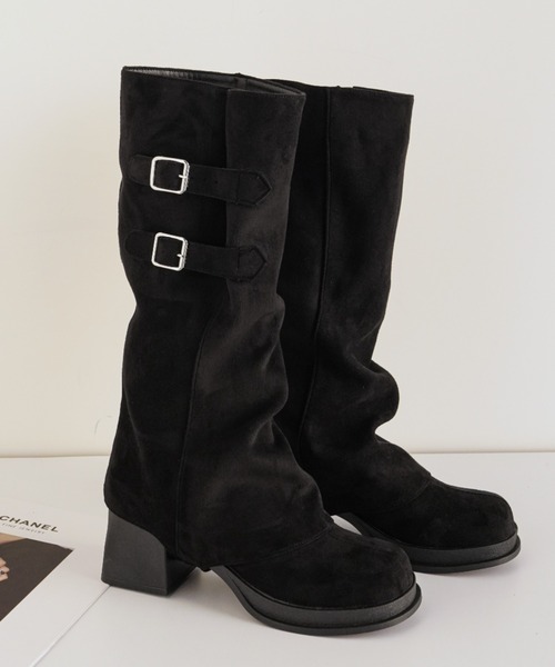 ブーツ 「「2WAY」」今年のトレンド！取り外し可能なルーズフレア