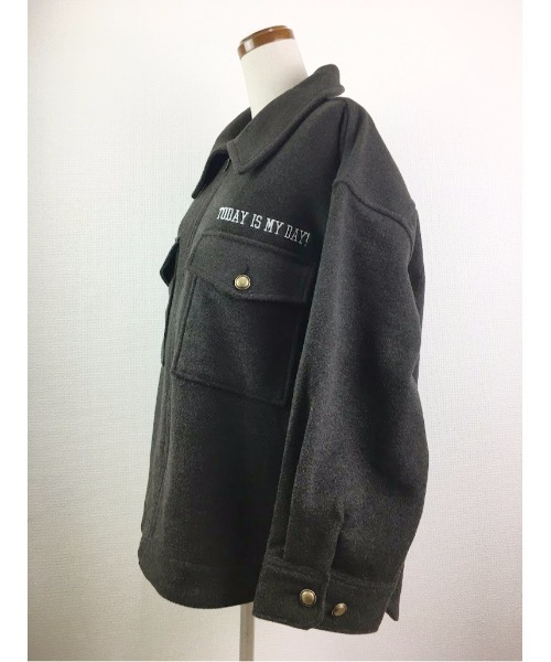 「WORLD WIDE LOVE!」 ブルゾン 1 ブラック レディース_画像5