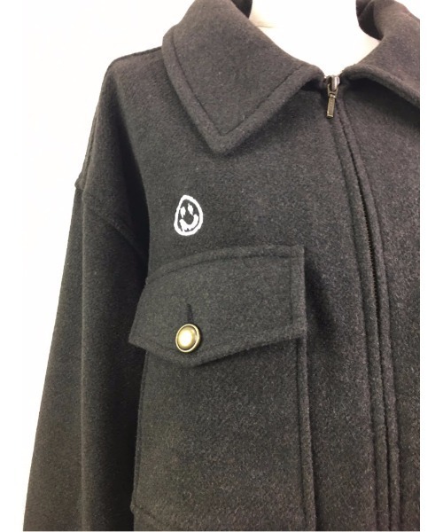 「WORLD WIDE LOVE!」 ブルゾン 1 ブラック レディース_画像8