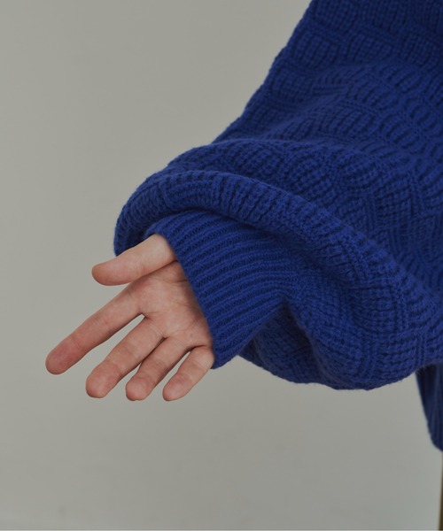 「Libra Cue」 長袖ニット FREE アイボリー レディース_画像7