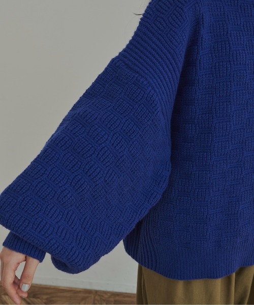 「Libra Cue」 長袖ニット FREE アイボリー レディース_画像9