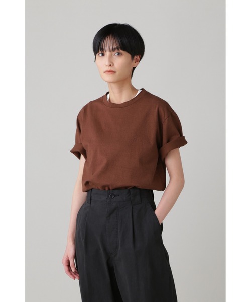 「MHL.」 半袖Tシャツ 2 ベージュ レディースの画像