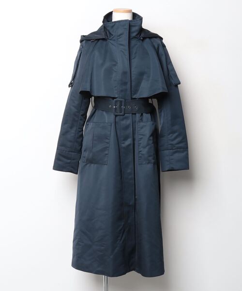 RUIRUE BOUTIQUE（ルイルエブティック） トレンチコート M ネイビー