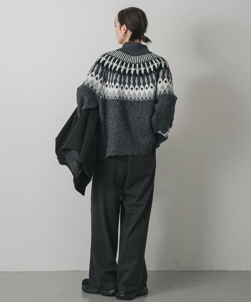 SENSE OF PLACE by URBAN RESEARCH ニット セーター 「洗濯可