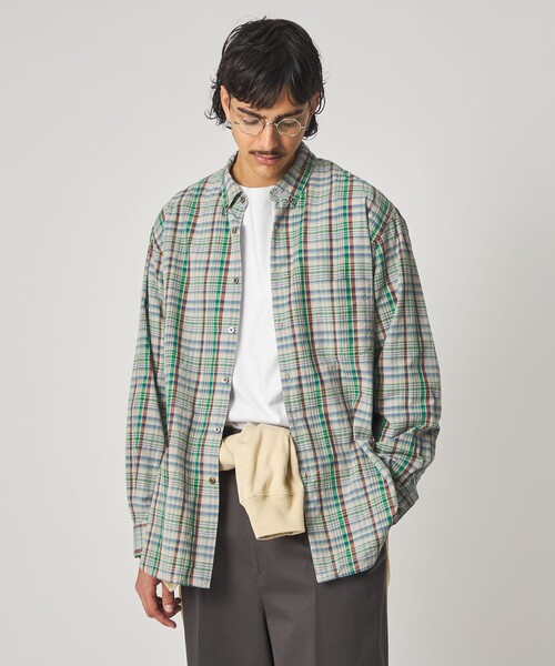 24ss maatee&sons Steven Alan別注 チェックシャツ 2 24ss maatee&sons Steven Alan別注 チェックシャツ 2 24ss maatee&sons