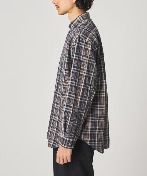 STEVEN ALAN（スティーブンアラン） シャツ マドラスチェック シングル