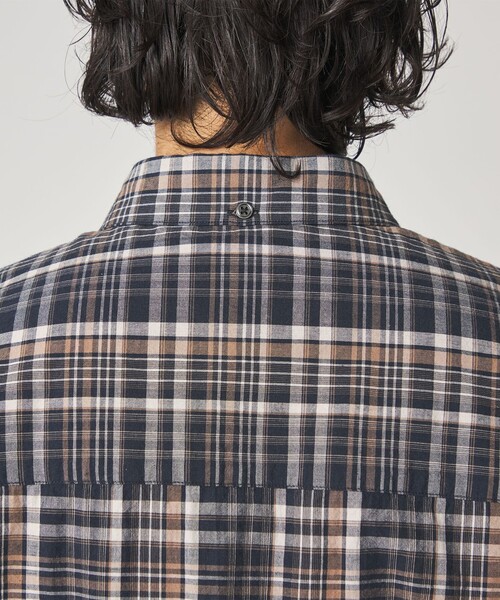 STEVEN ALAN（スティーブンアラン） シャツ マドラスチェック シングル