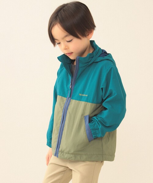 BEAMS mini（ビームス ミニ） ブルゾン アウター フード収納 ナイロン