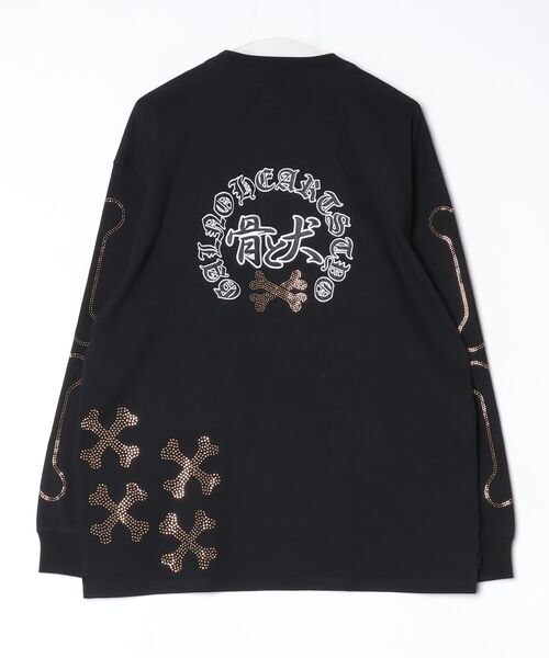 GALFY（ガルフィー） tシャツ 「GALFY/ガルフィー」ピカピカ骨骨ロン