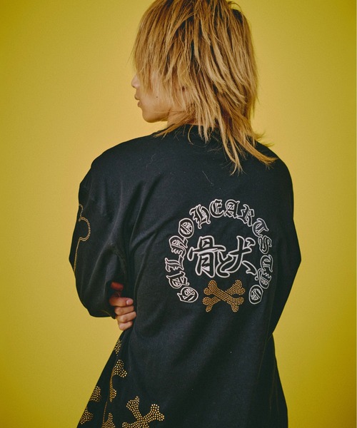 GALFY（ガルフィー） tシャツ 「GALFY/ガルフィー」ピカピカ骨骨ロン
