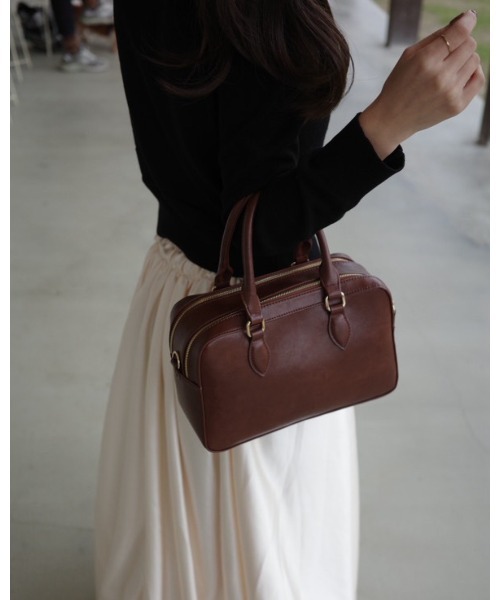 EFOLE（エフォル） ボストンバッグ 「ZOZO限定」Double zip vintage